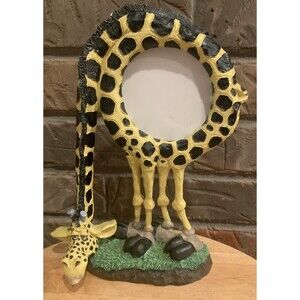 Doug Harris Gomer Giraffee 3x3 Picture Frame Russ Berrie and Co